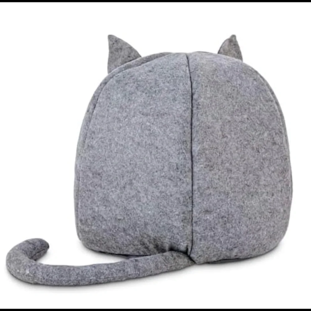 🩶🐈‍⬛EveryYay Snooze Fest Cat Igloo Bed- Melange Gray🩶